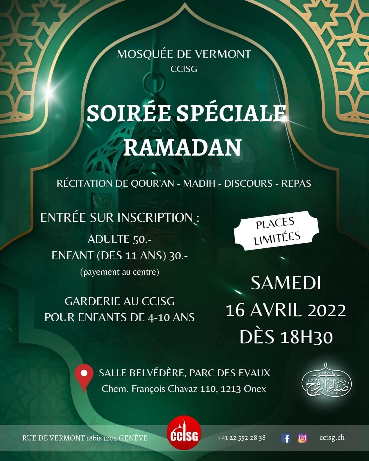 Soirée spéciale Ramadan